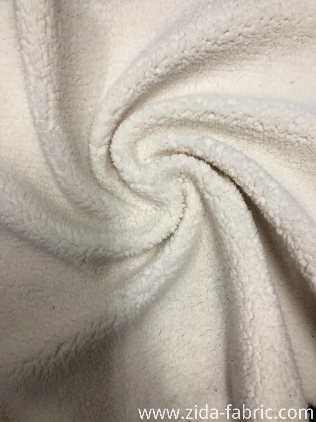 100%Polyester Cotton Velvet-Like Knitted Fabric